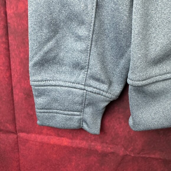 SPORT-TEK QUARTER-ZIP PULLOVER GRAY EMROIDERED SPEER PRIDE ACADEMY LOGO SIZE "S" - Picture 6 of 12